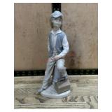 Lladro Shoeshine Boy figurine
