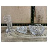Waterford crystal Number 1, heart dish and