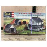 Revell 4 farm buildings models