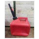 Red 2 gallon gas can