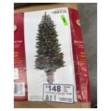 6 foot pre-lit Rocky Mountain Christmas tree