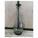 Smokey glass decanter