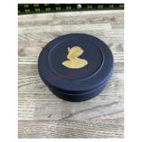 Wedgewood black covered ring box
