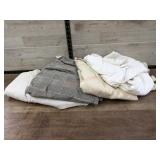 4 painters, drop cloth