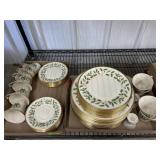 52 Pieces Lenox Holiday dishes