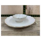 lenox chip and dip bowl