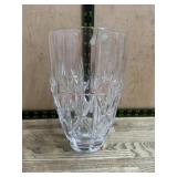 Waterford crystal 9 inch floral vase