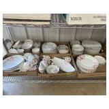Approx. 100 pieces of Noritake Azalea pattern
