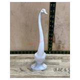 Lladro long neck goose figure