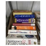 Flat of antique and collectibles guides