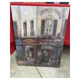 22x28 Old Town square buildings canvas print