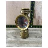 Neverout miners kerosene safety lamp, by rose