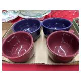 2 soup bowls & 2 bowls