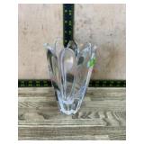 Lotus petal crystal bud vase