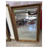 36x24 Gold ornate frame mirror