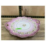 Pink and white Bavaria double ear plate