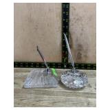 2- Waterford crystal Pen stands