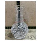 Waterford crystal open decanter carafe