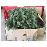Believe to be 7 1/2 foot tall Christmas tree