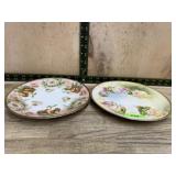 2- Prussia painted plates