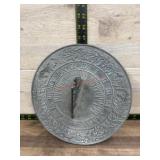 11 inch metal sundial