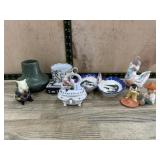 Flat of 9 Wedgewood, German, Italy and various