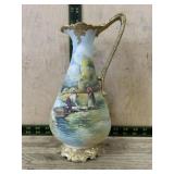 Nippon hand painted pitcher