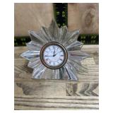 Waterford crystal star burst style clock