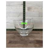 Glass kitchen aid mixing bowl