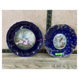 Bavarian and Dresdon painted plates