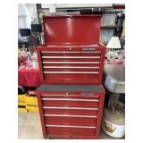 Craftsman Stack roll around toolbox with contents