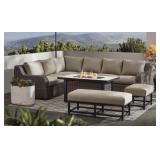 Athena Sectional with Sintered Stone Top and