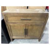 1 drawer/ 2 door cabinet- scratched