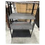 Approx 3ft metal shelf