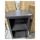 2 shelf nightstand- scratched