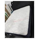 QUEEN SIZE SERTA BLISSFUL PLUSH MATTRESS AND BOX
