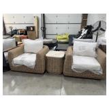 Clybourn 3 piece seating set with Sunbrella