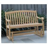 4ï¿½ teak glider bench