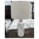 BASSETT MARINA 28" HIGH WHITE LAMP
