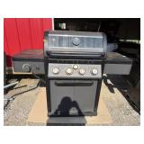 Heavily used pro series gas grill