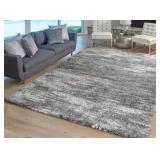 Drexel Lenox Shag Area Rug, isola gray 6ï¿½6 x 9ï¿½6
