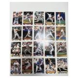 20-1993 topps baseball cards