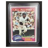 1981 Topps Reggie Jackson consignor rated near