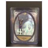 1996 upper deck Karl Malone Spx die cut hologram