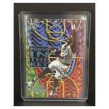 1995 fleer ultra Karl Malone power in the key