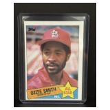 1985 topps Ozzie smith