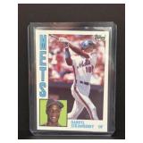 1984 Topps Darryl strawberry. Consignor rated