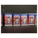 4 unopened packs 2012 panini triple play cards. 7