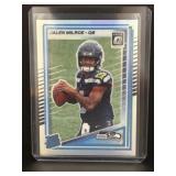 2025 panini rated rookie silver holo Jalen Milroe