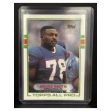 1989 Topps all pro Bruce smith consignor rated